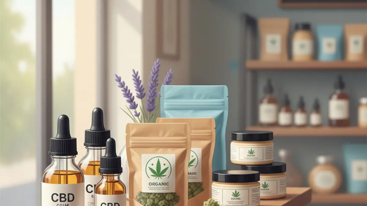 Blog Post: local hemp shop - Professional illustration