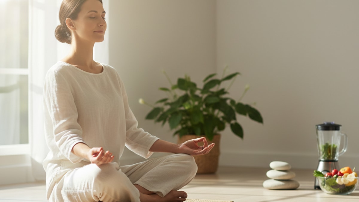 Blog Post: sleep and inflammation - Professional illustration