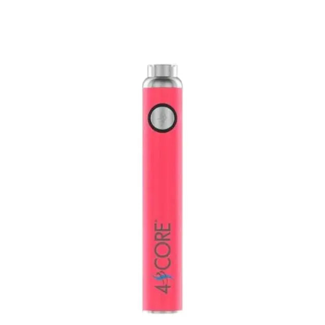 4Score Vape Battery - Dual Charge - Pink - Mother Earth Natural Health 4Score Vape Battery - Dual Charge - Pink - Mother Earth Natural Health