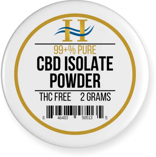 Huron Hemp™ 99%+ CBD Isolate Powder - 2 gram jar My Store