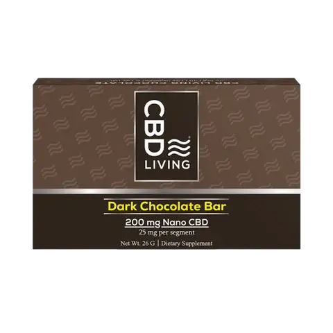 CBD Living Chocolate - Dark - Mother Earth Natural Health