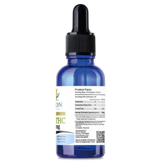 Huron Hemp™ Traditional Full Spectrum CBD Oil - 1000mg Strength - Orange Dream My Store