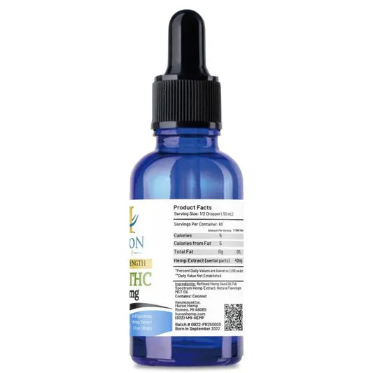 Huron Hempâ„¢ Traditional Full Spectrum CBD Oil - 2500mg Strength - Orange Dream My Store
