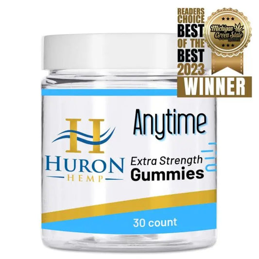 Huron Hempâ„¢ Time Collection - Anytime 50mg Full Spectrum CBD Gummies My Store