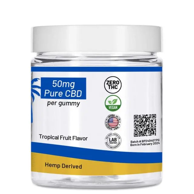 Huron Hemp™ Time Collection - Freetime 50mg Pure CBD Gummies My Store