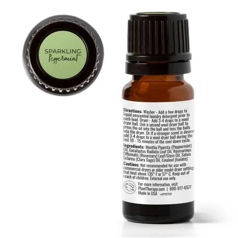 Plant Therapy Essential Oil Laundry Blend - Sparkling Peppermint My Store