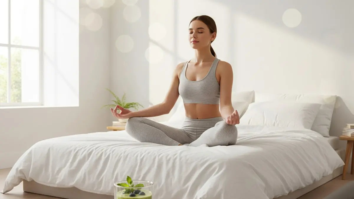 Blog Post: How long does it take to reset sleep and inflammation? - Professional illustration