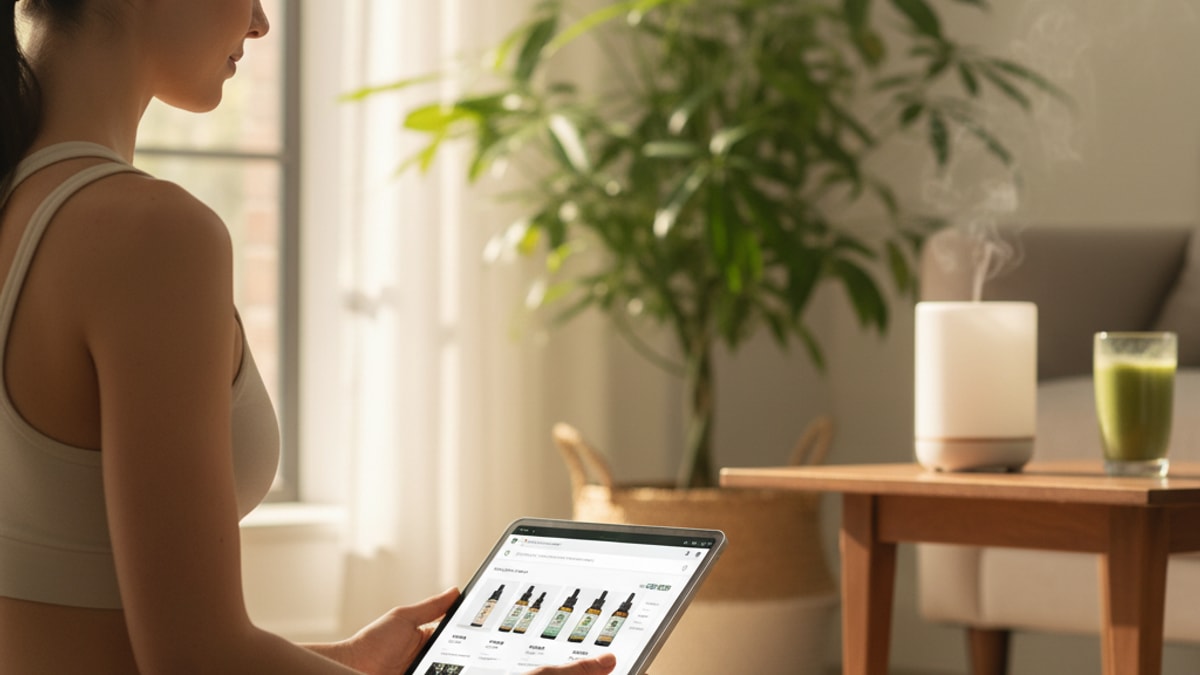 Blog Post: buy cbd oil near me - Professional illustration