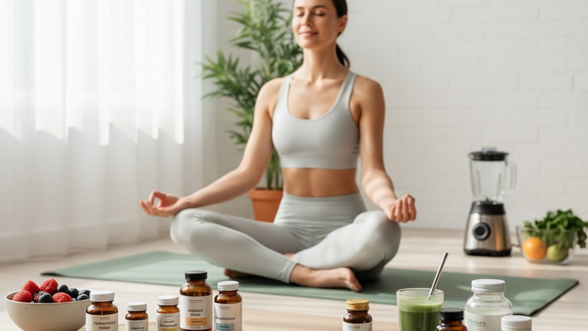 Blog Post: what vitamins and supplements should i take - Professional illustration