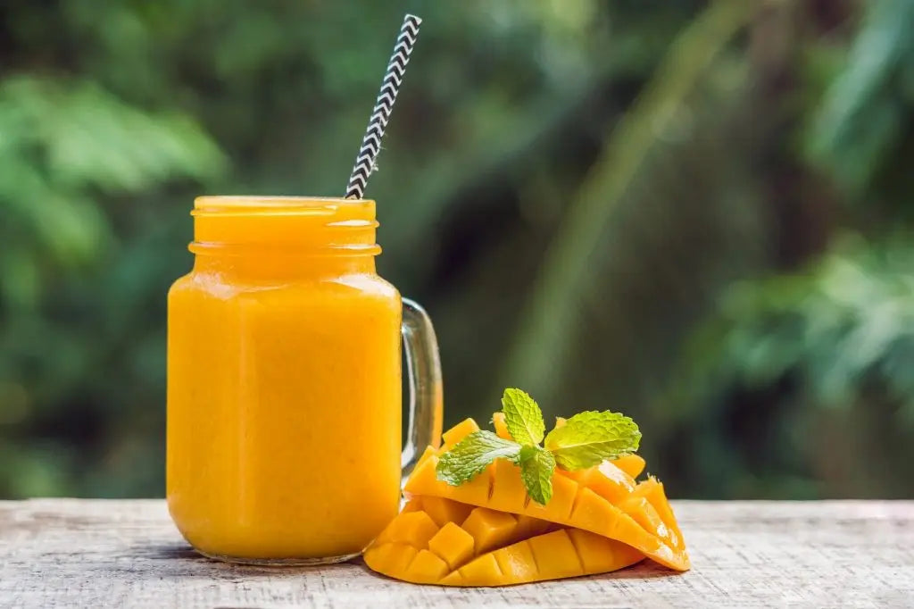 Flavor-Friday-Healthy-CBD-Infused-Mango-Smoothie Mother Earth Natural Health