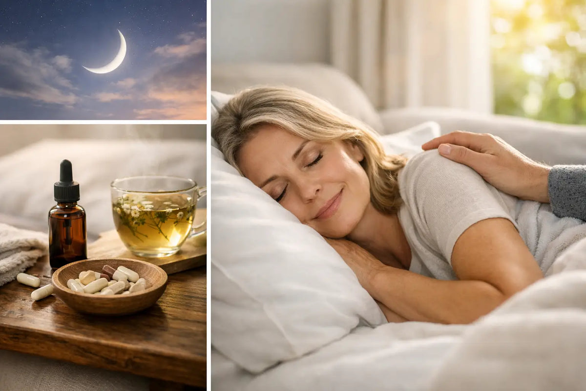Menopause Support for Sleep, Mood, and Comfort