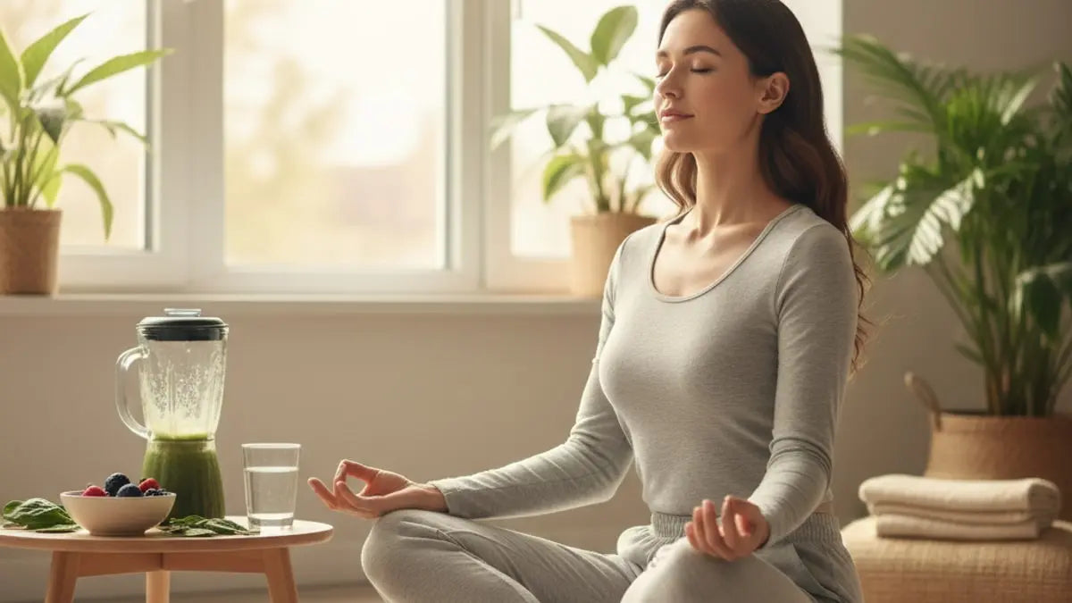 Blog Post: How to reset sleep naturally without prescription medications - Professional illustration