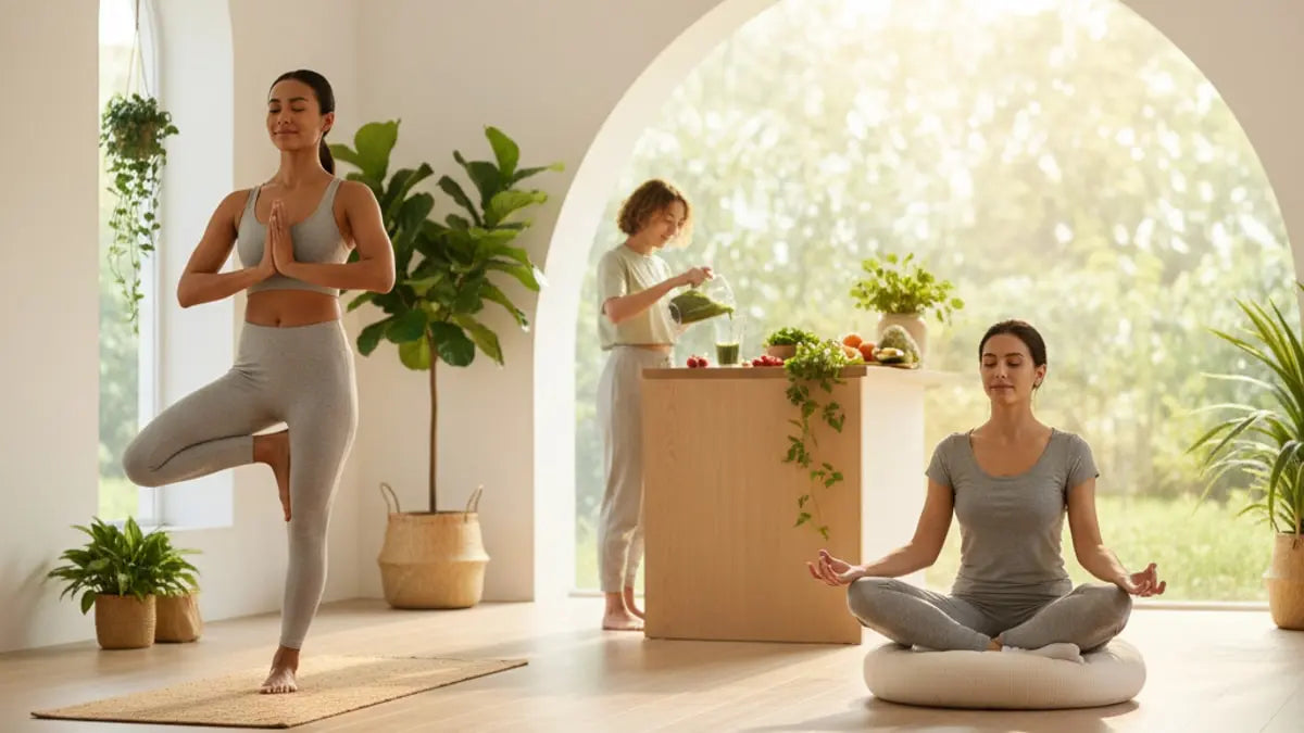 Blog Post: holistic health and wellness center - Professional illustration