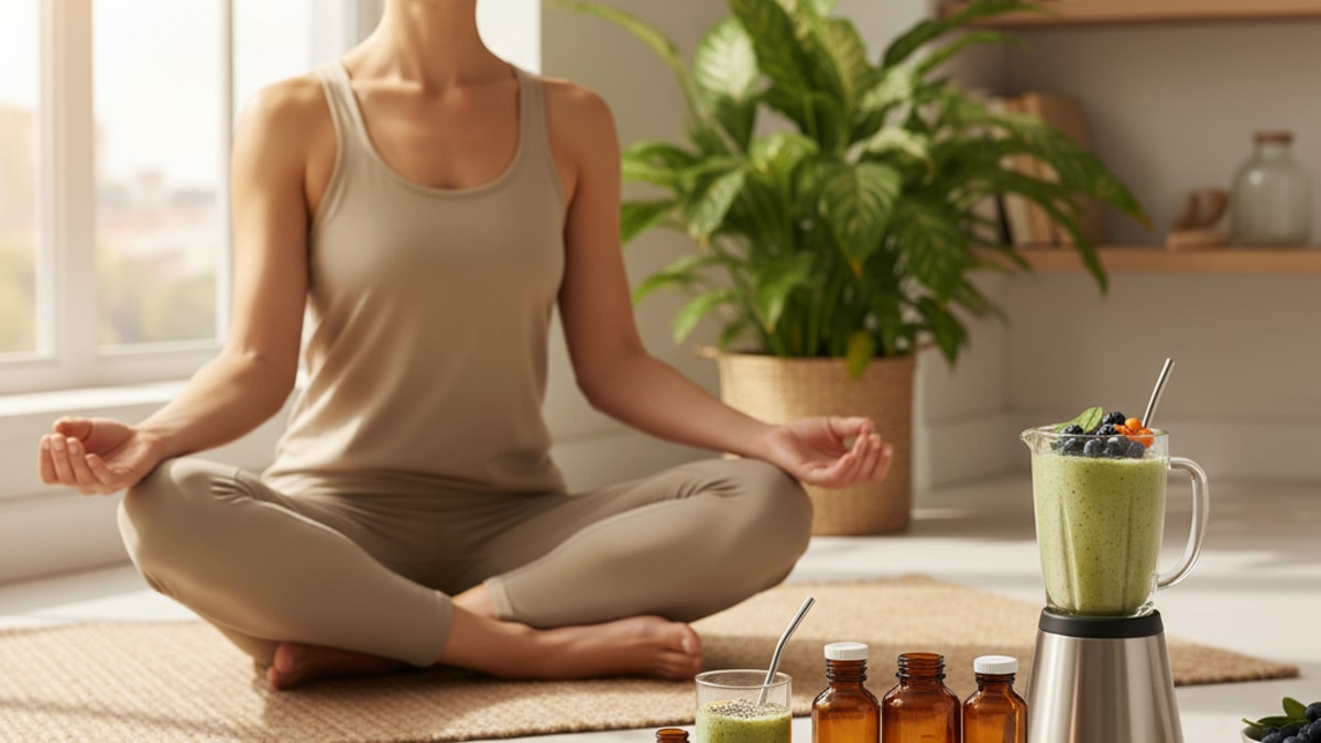 Blog Post: are supplements and vitamins the same thing - Professional illustration