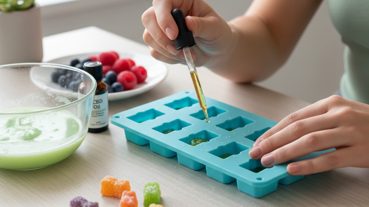 Blog Post: how do you make cbd gummies - Professional illustration