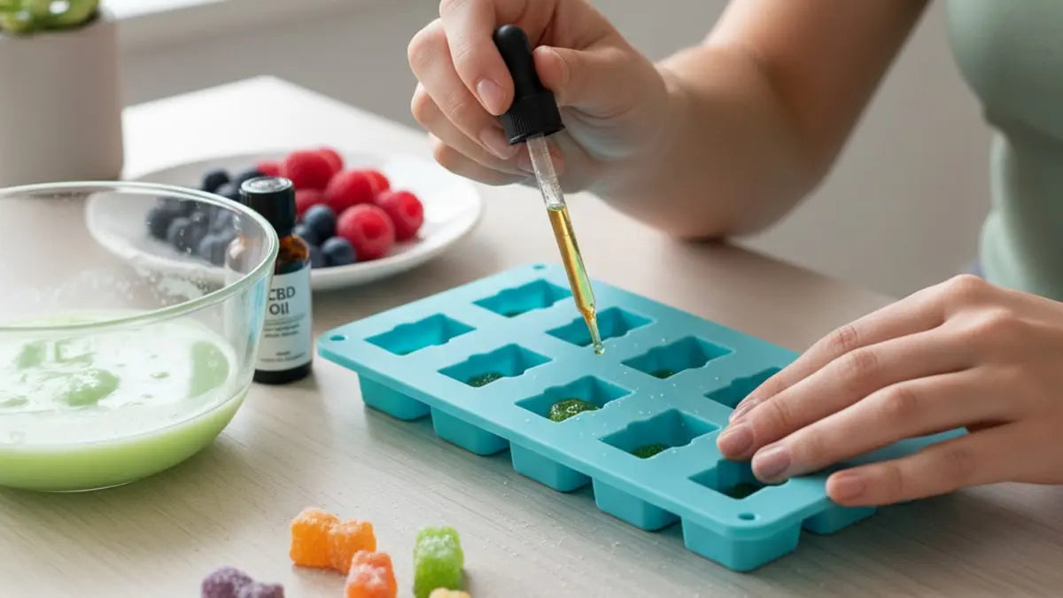 Blog Post: how do you make cbd gummies - Professional illustration