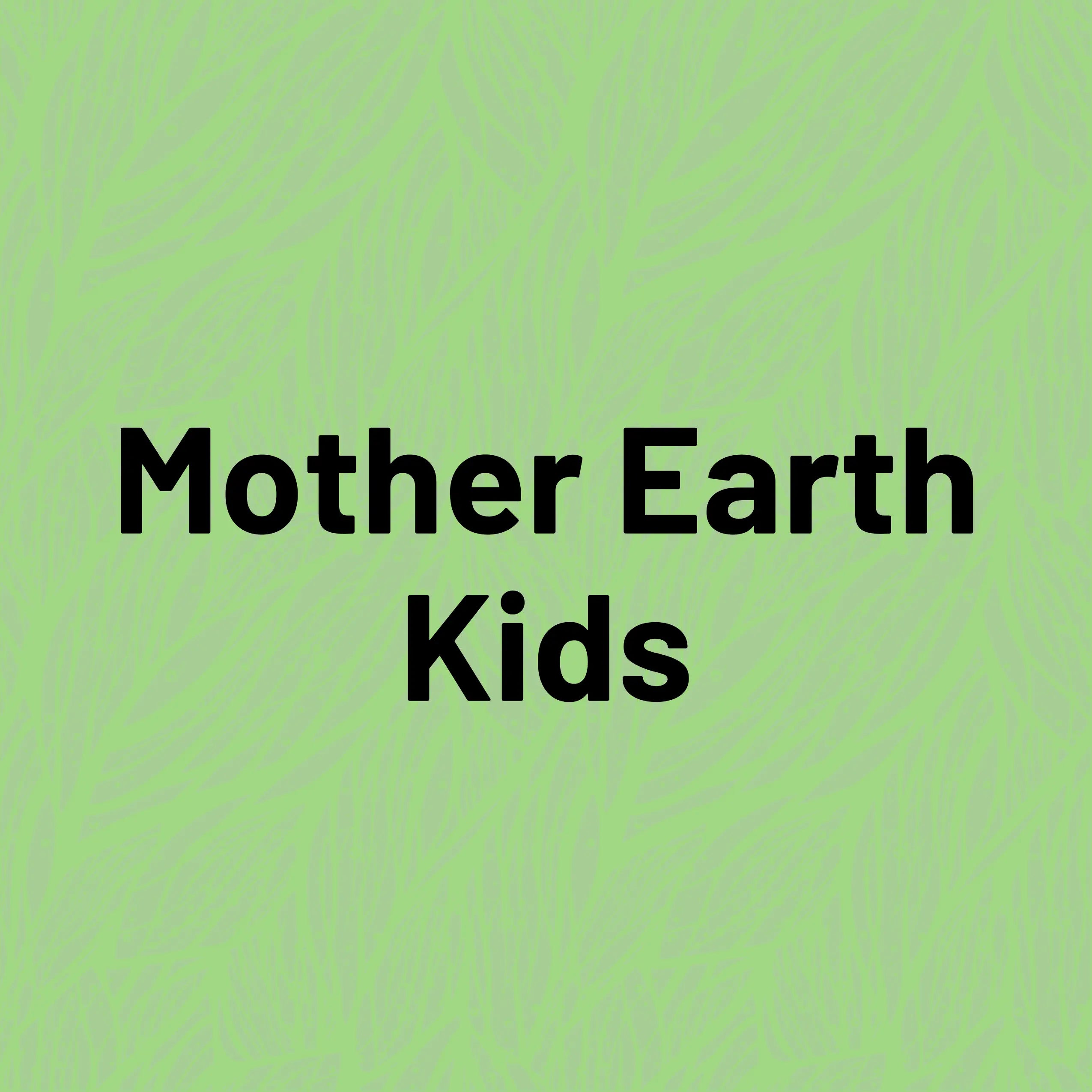 Mother Earth KIDS natural wellness collection with chewable vitamins and essential oil roll-ons.