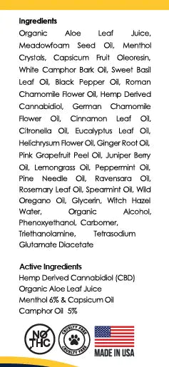Huron Hemp™ CBD Freeze Roll-On - Max+ Strength My Store