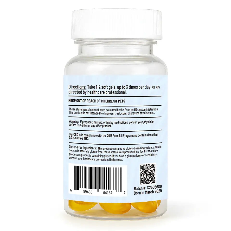 Huron Hemp™ Full Spectrum - Softgels Mother Earth Natural Health