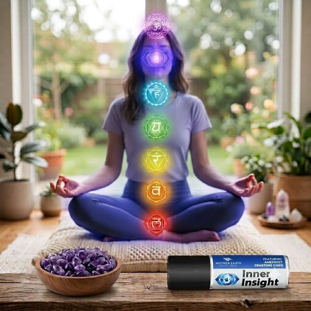 Mother Earth Essential Oil Roll On - 6th Chakra Inner Insight