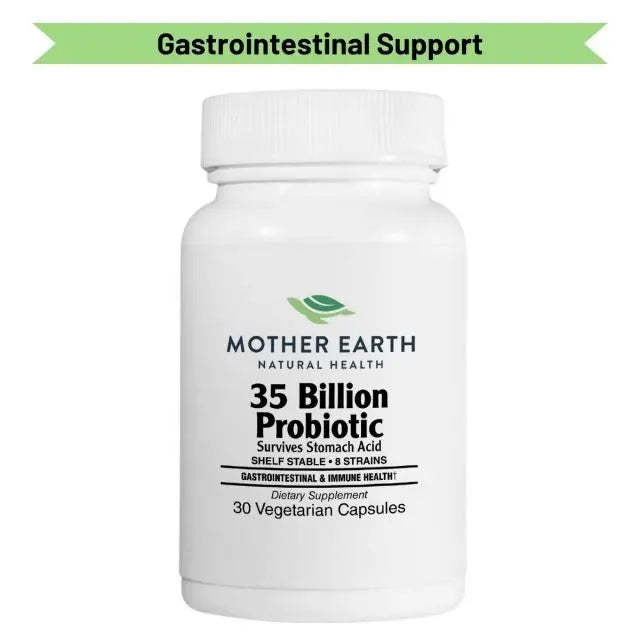 Mother Earth Supplements 35 Billion Probiotic - Capsules My Store