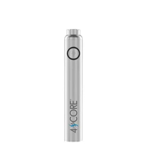 4Score Dual Charge Vape Battery - Silver My Store