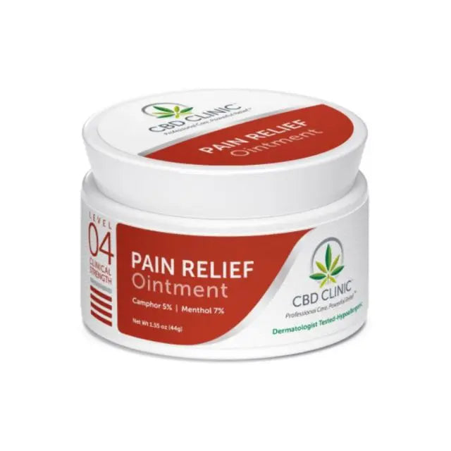 CBD CLINIC™ Level 4 Clinical Strength CBD Ointment – Severe Pain Relief – 1.55oz My Store