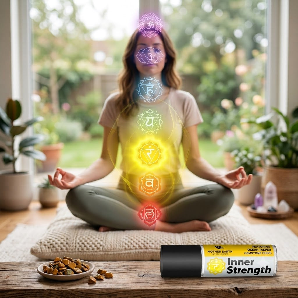 Mother Earth Essential Oil Roll On - 3rd Chakra Inner Strength
