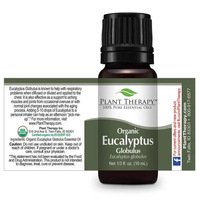 Plant Therapy Essential Oil - Eucalyptus Globulus - Organic My Store