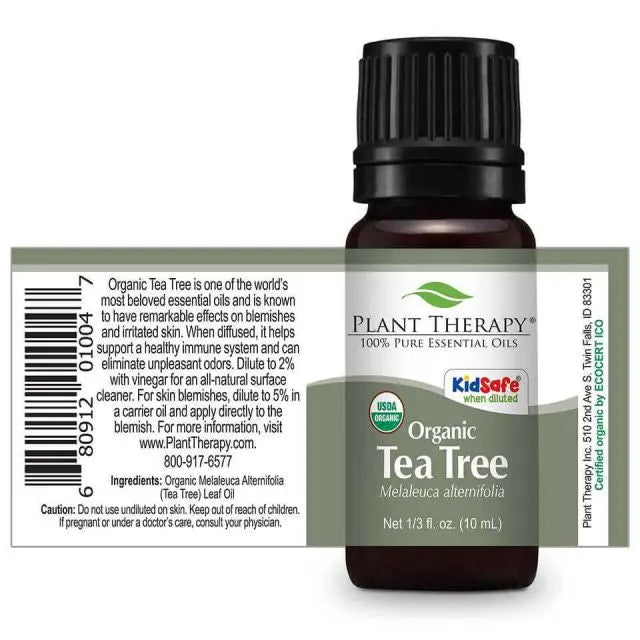 Plant Therapy Essential Oil - Tea Tree - Organic My Store