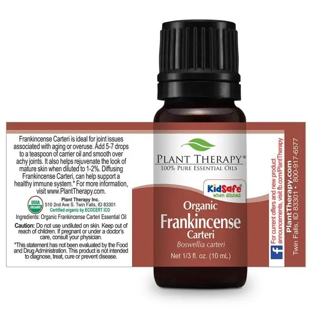 Plant Therapy Essential Oil - Frankincense Carterii - Organic My Store