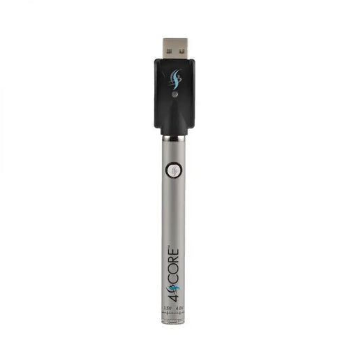 4Score Vape Battery with USB Charger - Matte Silver My Store