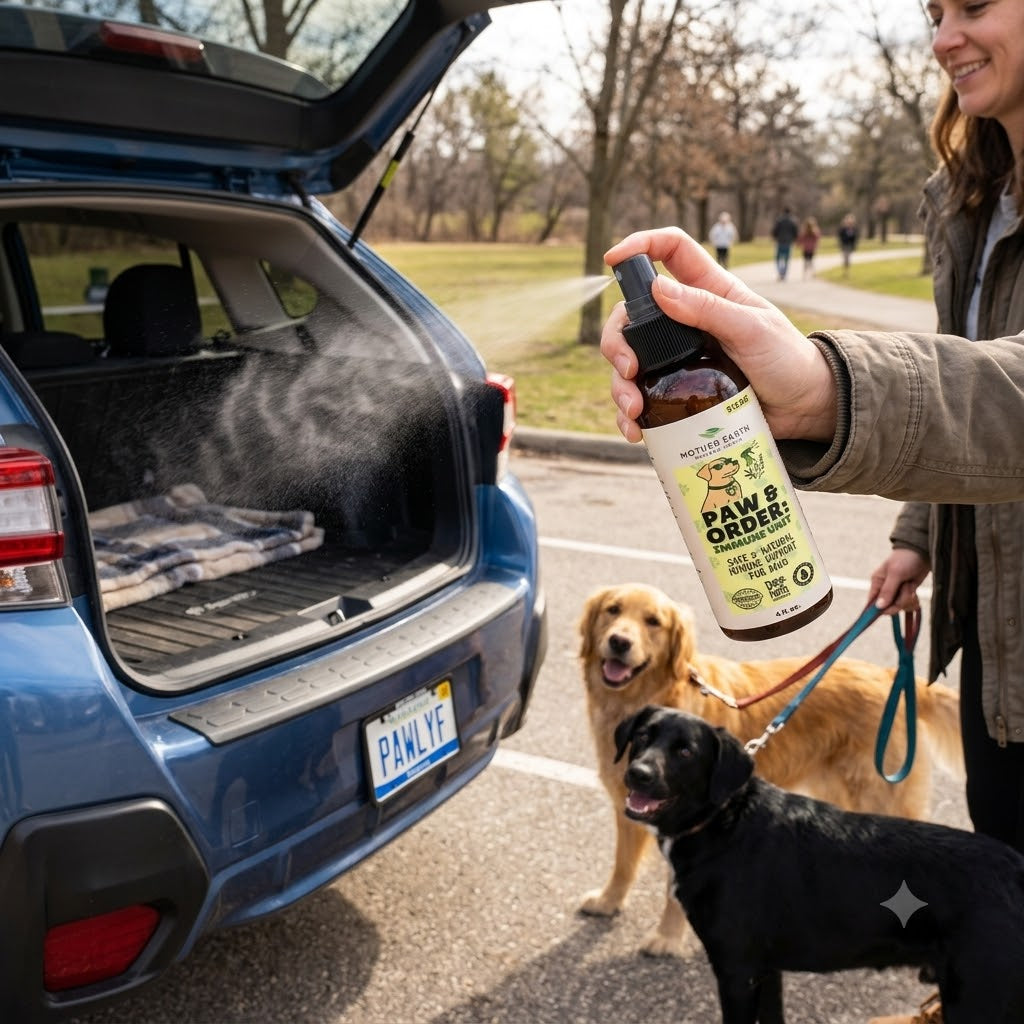 Mother Earth Pets Spray - Paw and Order: Immune Unit - 4oz