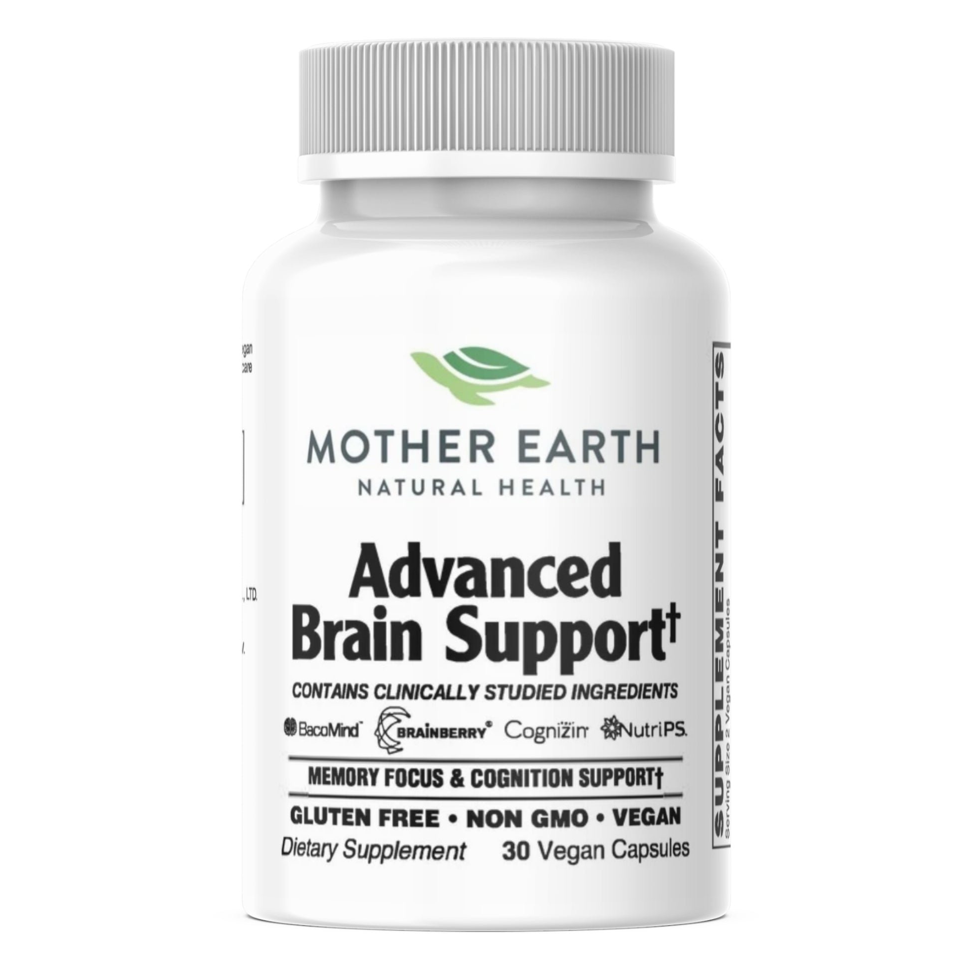 Mother Earth Supplements Advanced Brain Support 30ct