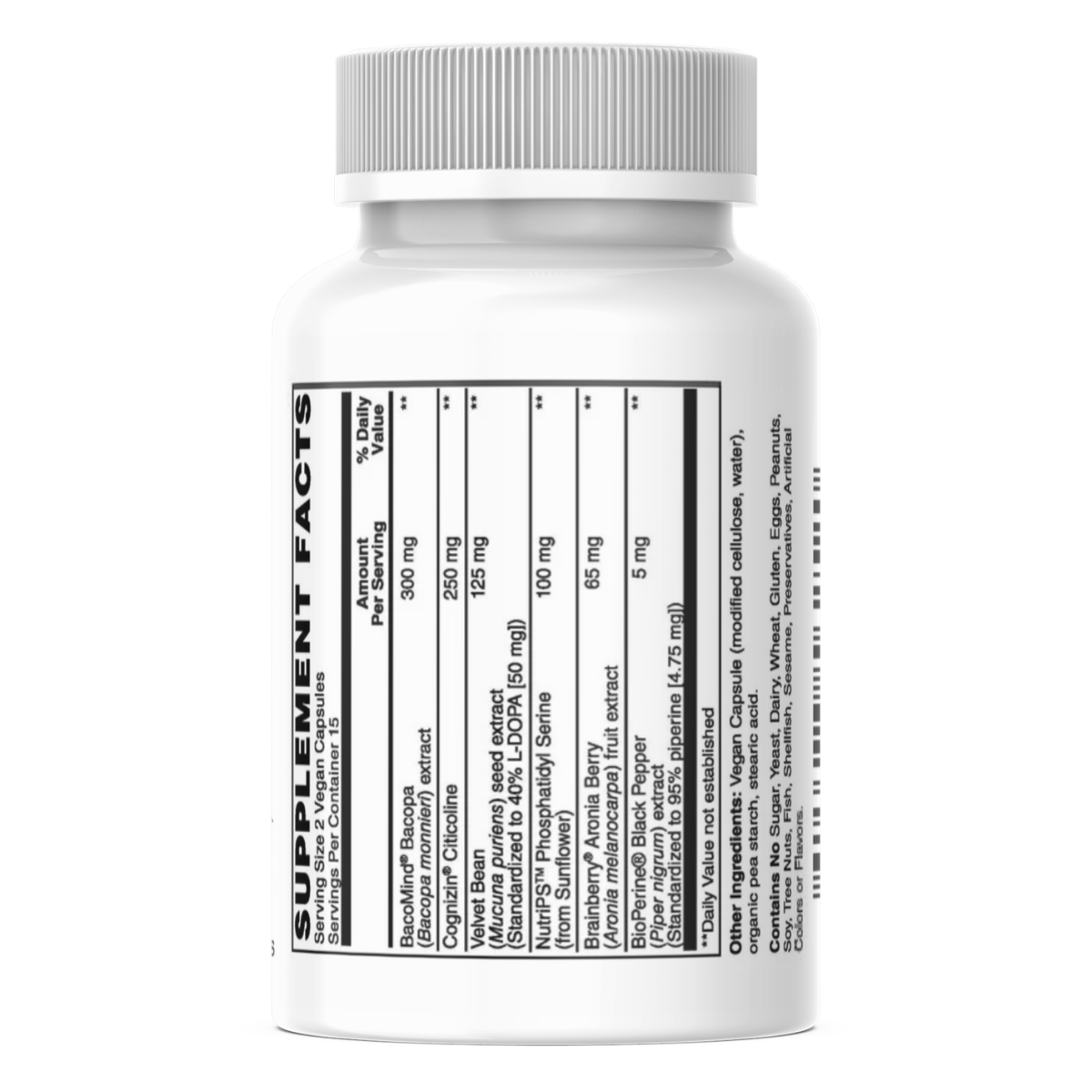 Mother Earth Supplements Advanced Brain Support 30ct