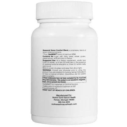 Mother Earth Supplements All Season Support - Tablets My Store