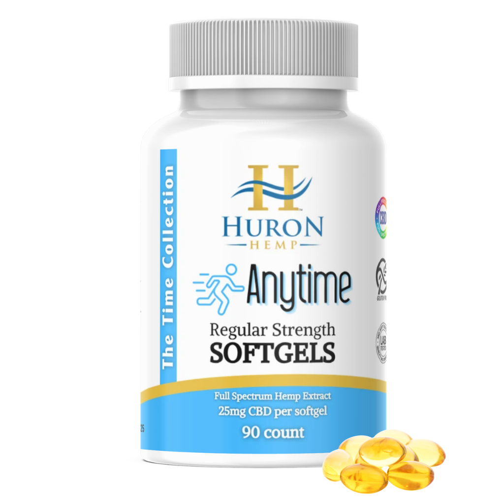 Huron Hemp™ 25mg Full Spectrum - Softgels 90ct