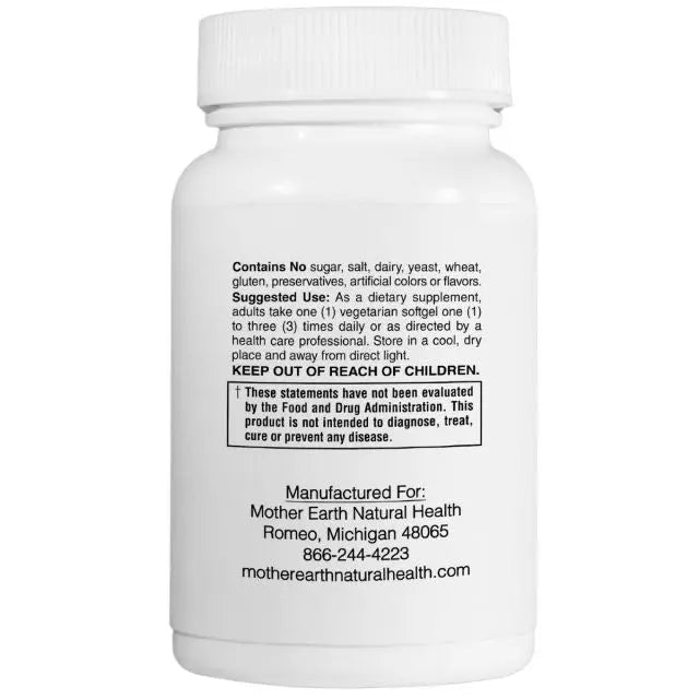 Mother Earth Supplements Astaxanthin 4mg - Softgels My Store