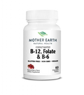 Mother Earth Supplements Coenzymated B-12, Folate & B-6 - Chewable Tablets My Store