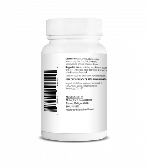 Mother Earth Supplements Coenzymated B-12, Folate & B-6 - Chewable Tablets My Store