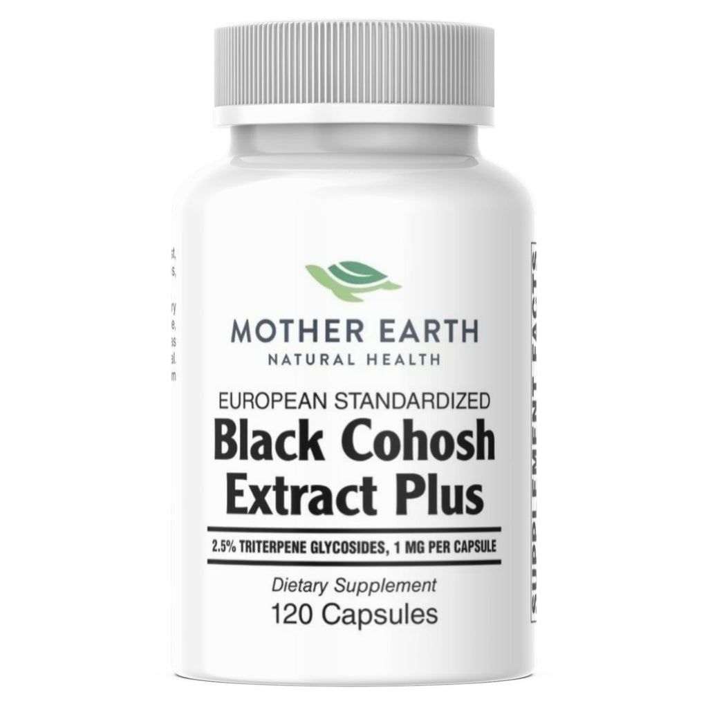 Mother Earth Supplements Black Cohosh Extract Plus - 120 Capsules