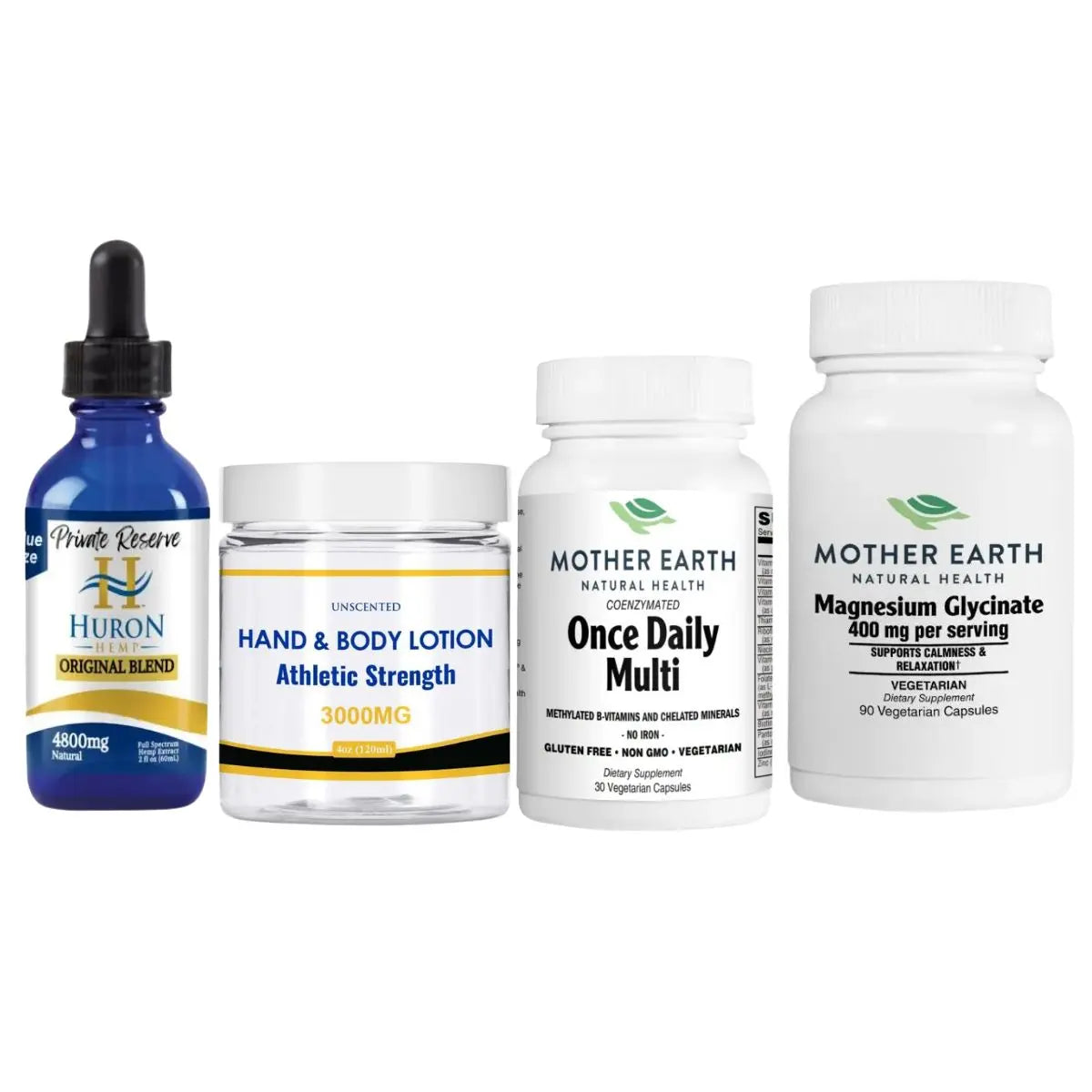 Chronic Pain & Inflammation Support System - Full Spectrum Tincture Bundle