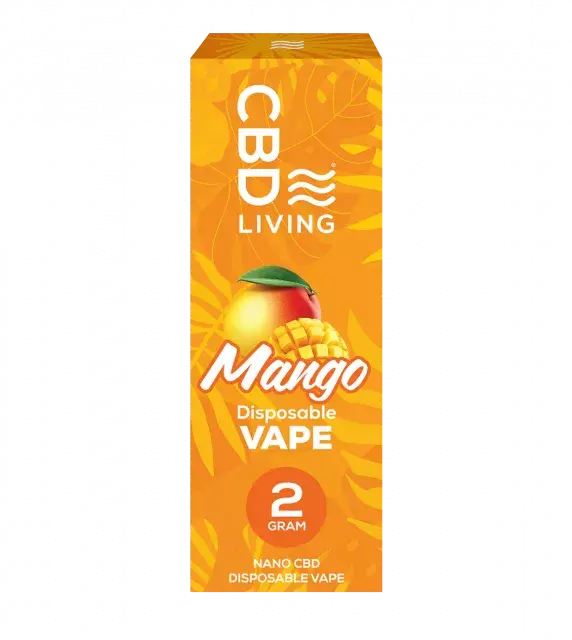 CBD Living Disposable Vape - Mango My Store