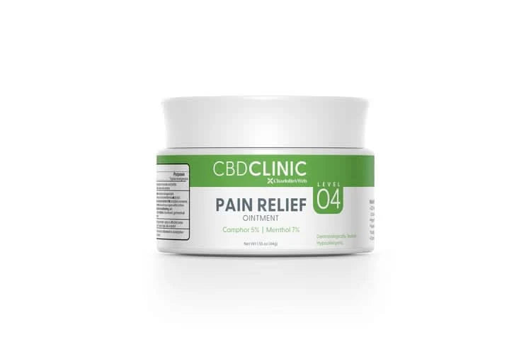 CBD CLINIC™ Level 4 Clinical Strength CBD Ointment – Severe Pain Relief – 1.55oz