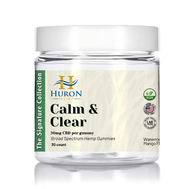 Huron Hemp™ Signature Collection - Calm & Clear Broad Spectrum CBD Gummies My Store