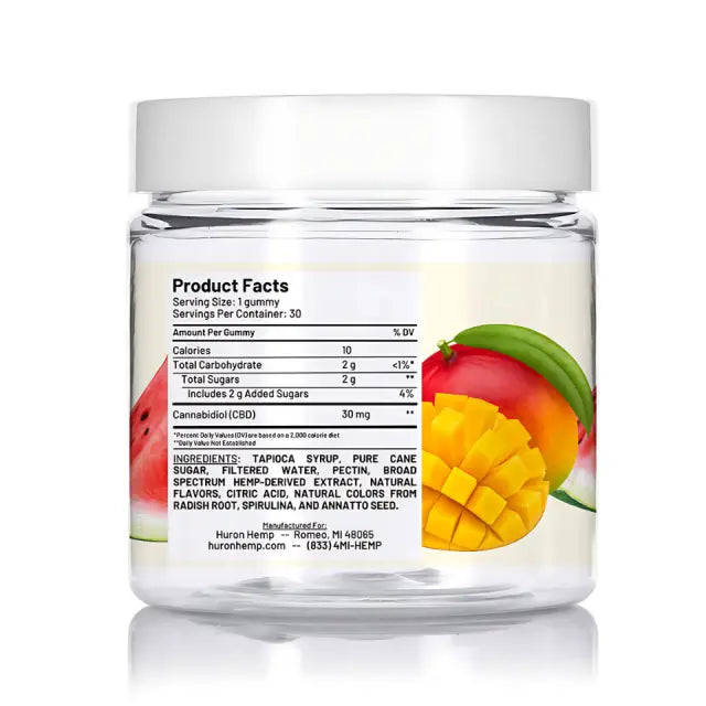 Huron Hemp™ Signature Collection - Calm & Clear Broad Spectrum CBD Gummies My Store
