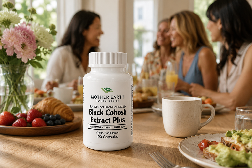 Mother Earth Supplements Black Cohosh Extract Plus - 120 Capsules
