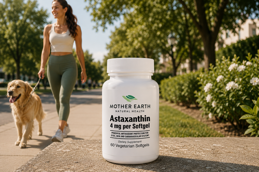 Mother Earth Supplements Astaxanthin 4mg - Softgels