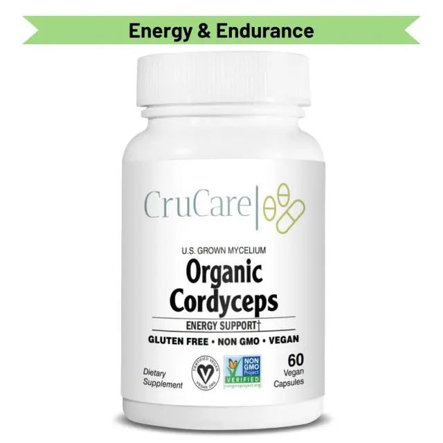 CruCare Functional Mushrooms - Organic Cordyceps Capsules My Store