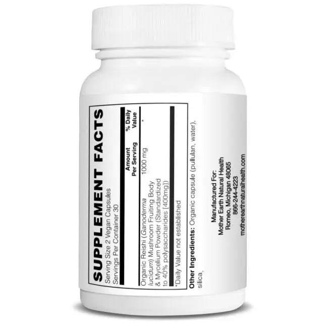 CruCare Functional Mushrooms - Organic Reishi Capsules My Store